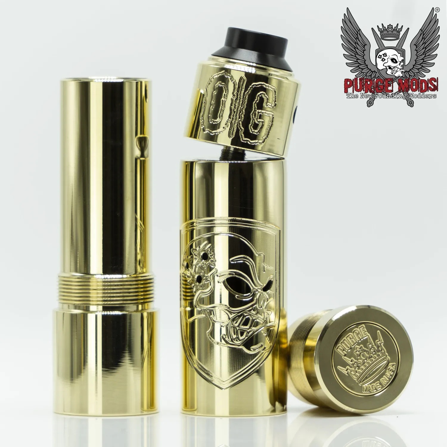 OG Skull Full Kit Brass