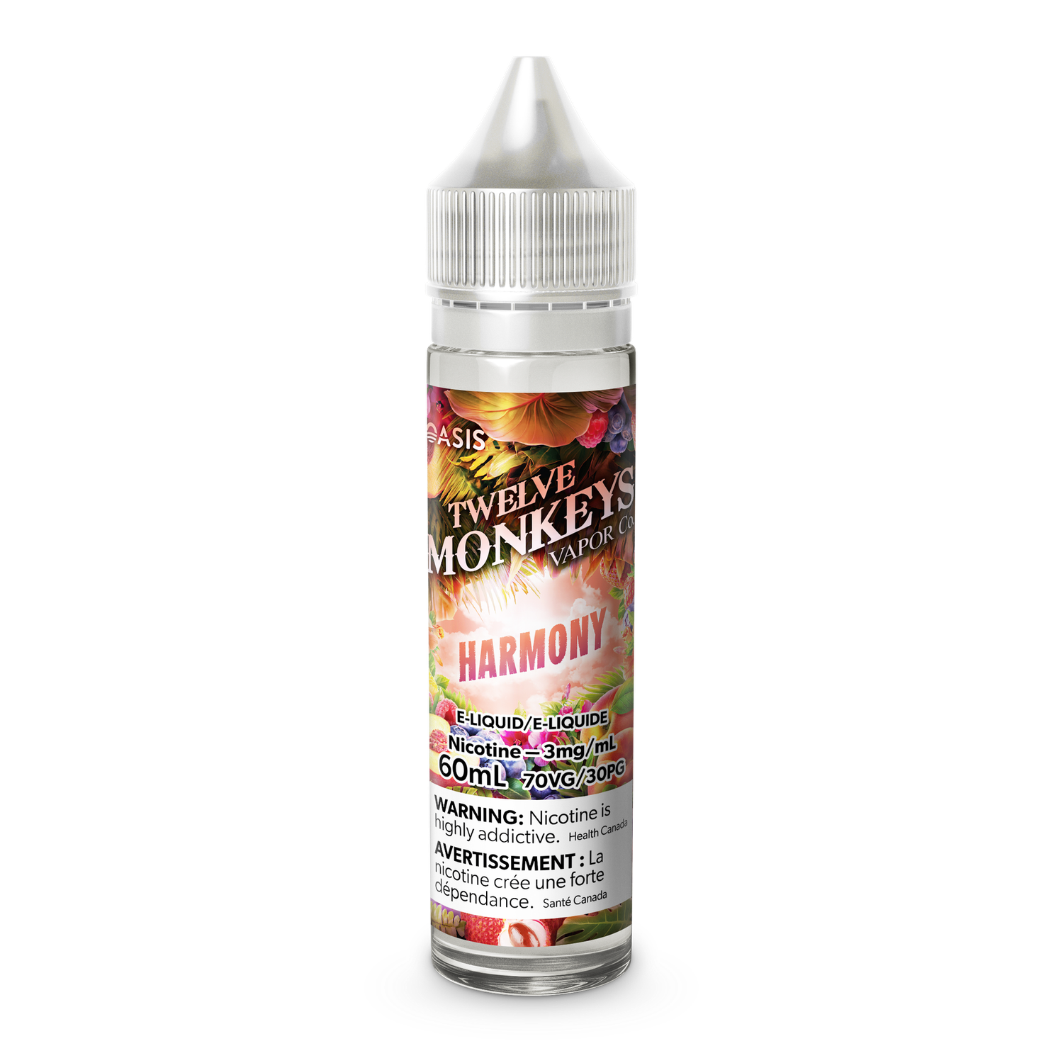 Harmony 60ml, Nicotine Strength: 3mg