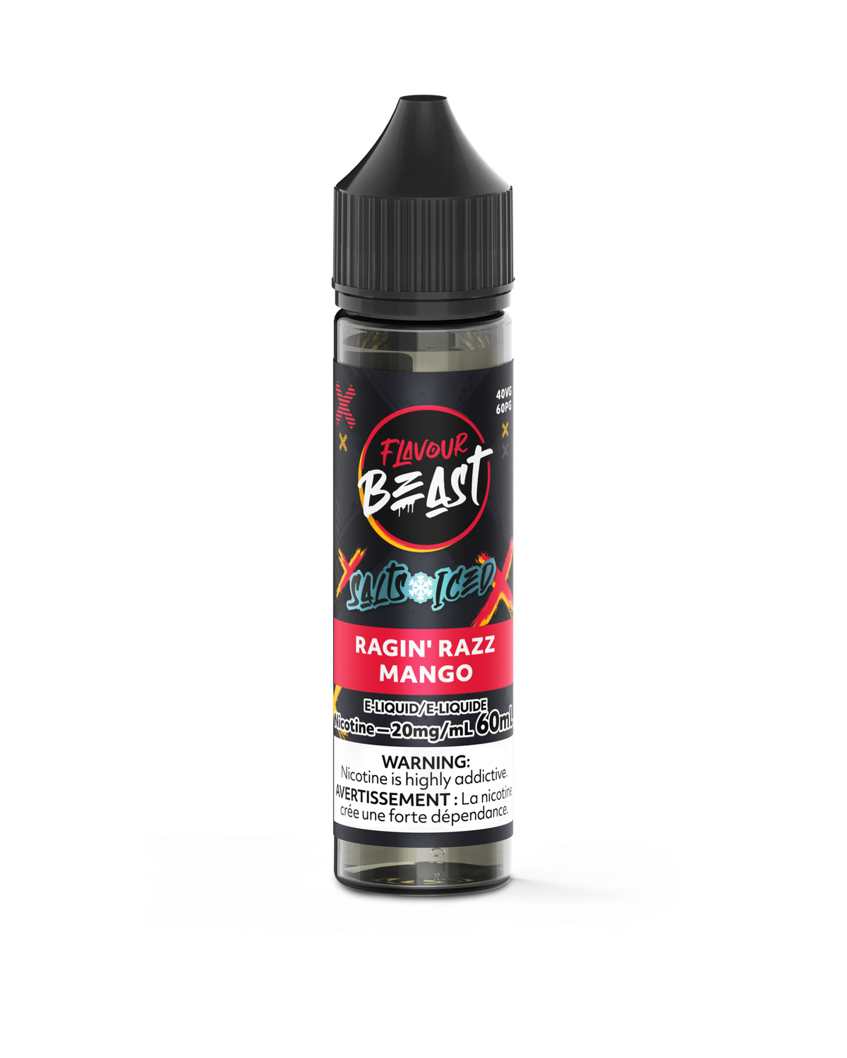 Ragin Razz Mango Iced Salts 60ml