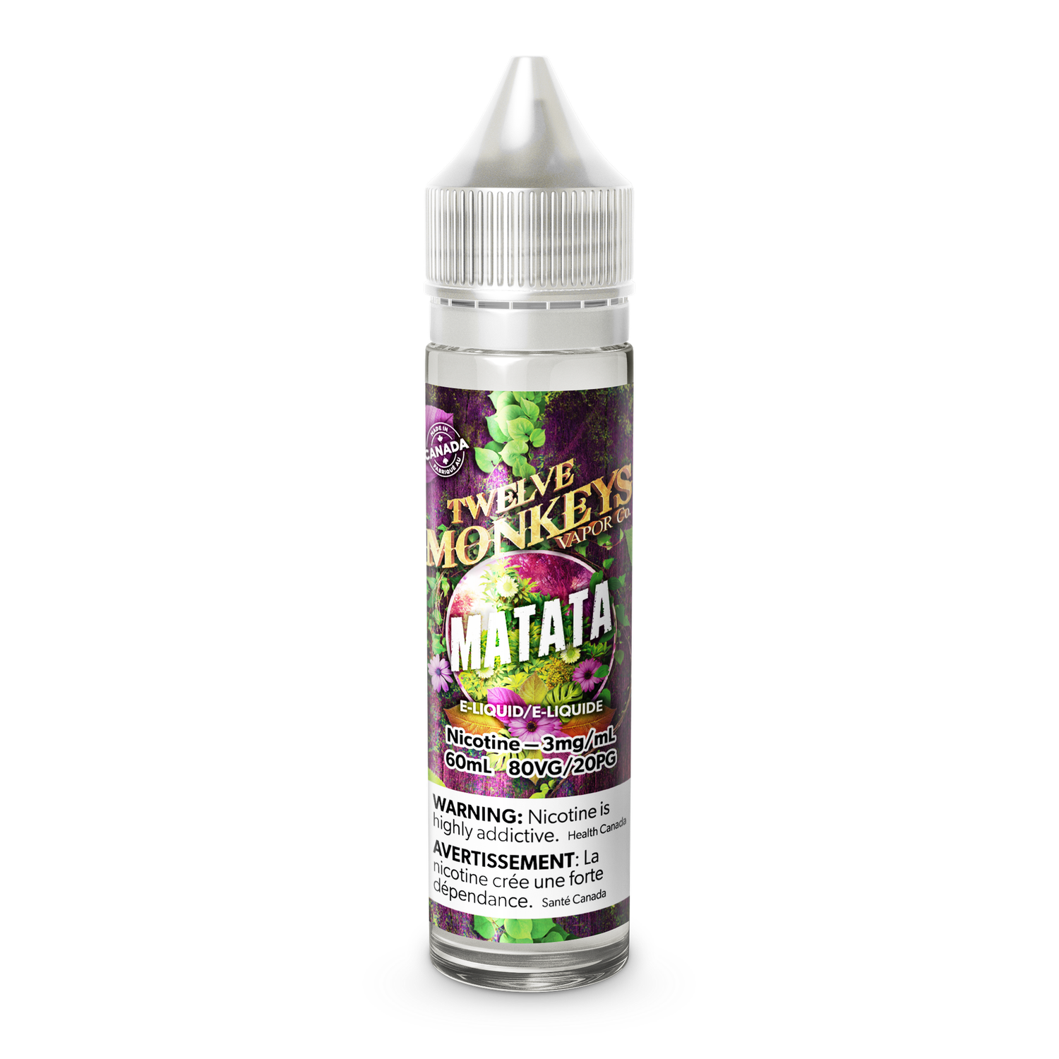 Matata 60ml, Nicotine Strength: 3mg