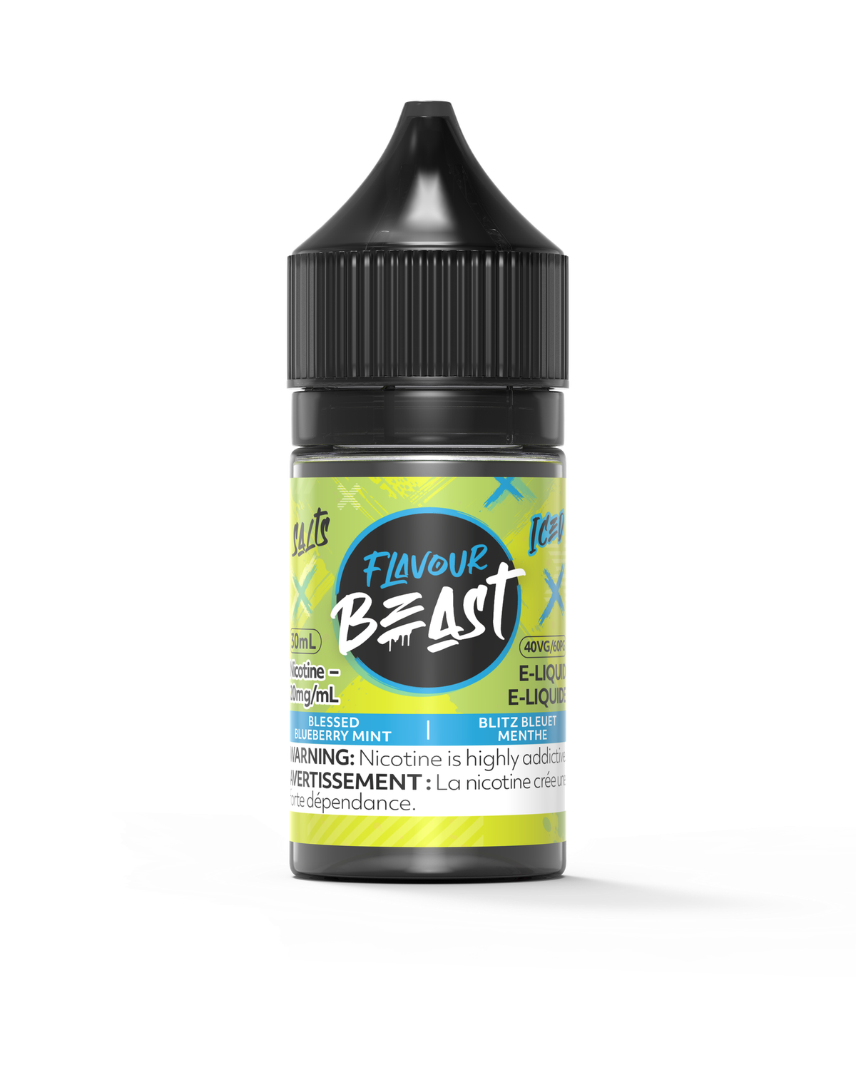 Blessed Blueberry Mint Iced Salts 30ml
