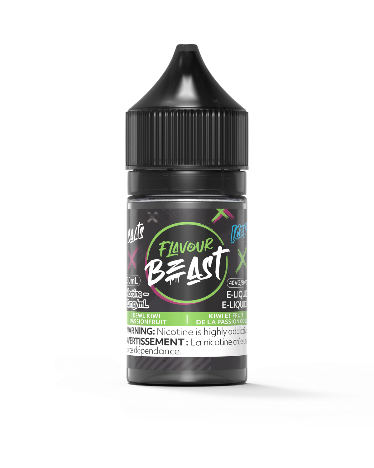 Kewl Kiwi Passionfruit Iced Salts 30ml