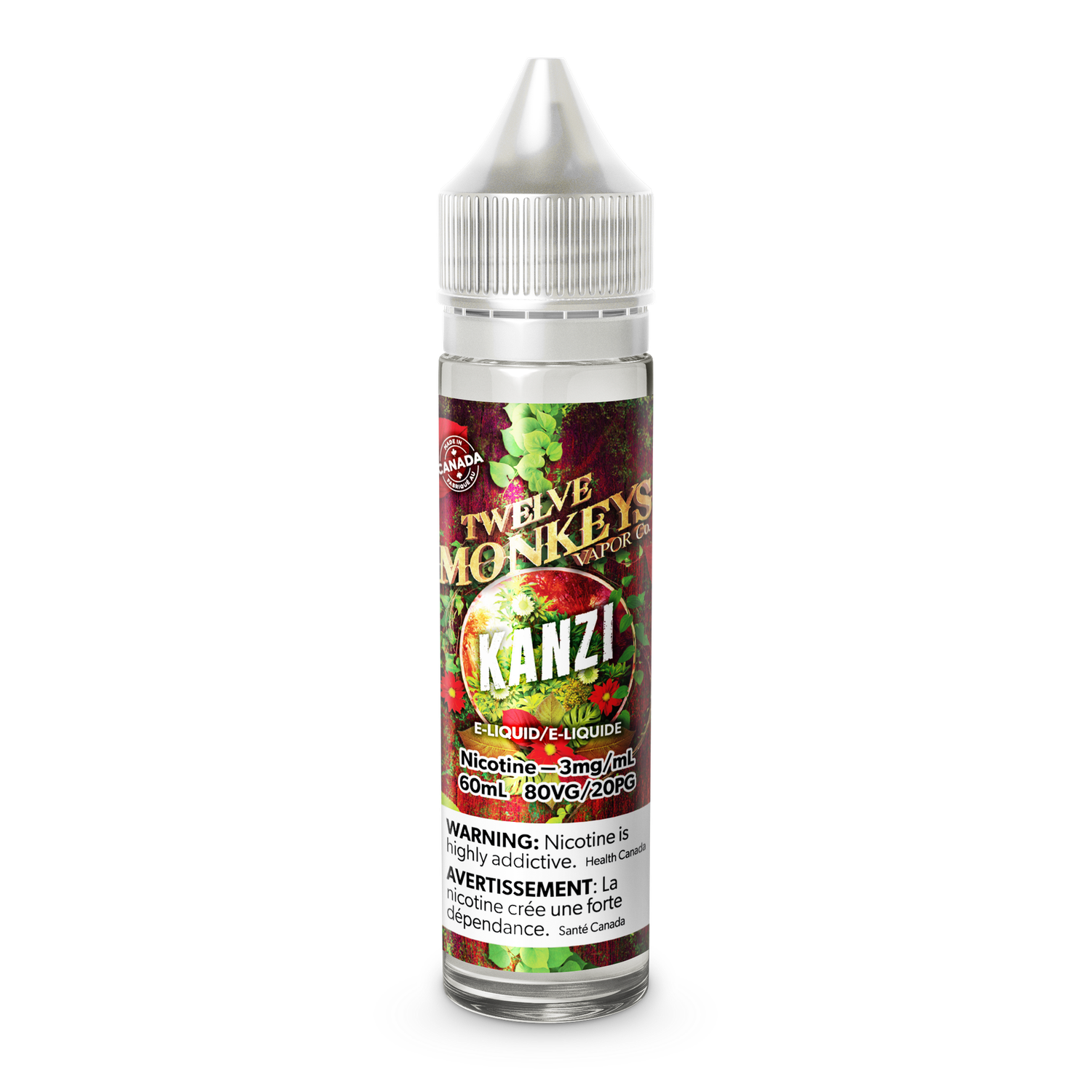 Kanzi 60ml, Nicotine Strength: 3mg