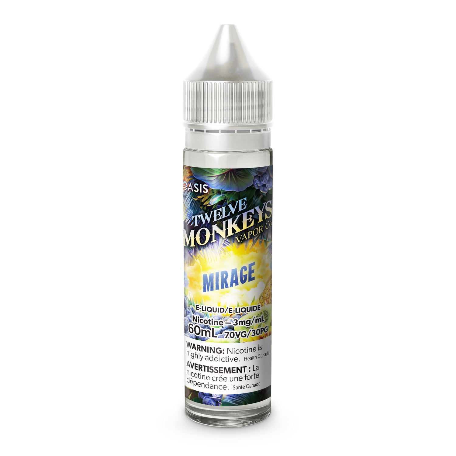 Mirage 60ml, Nicotine Strength: 3mg