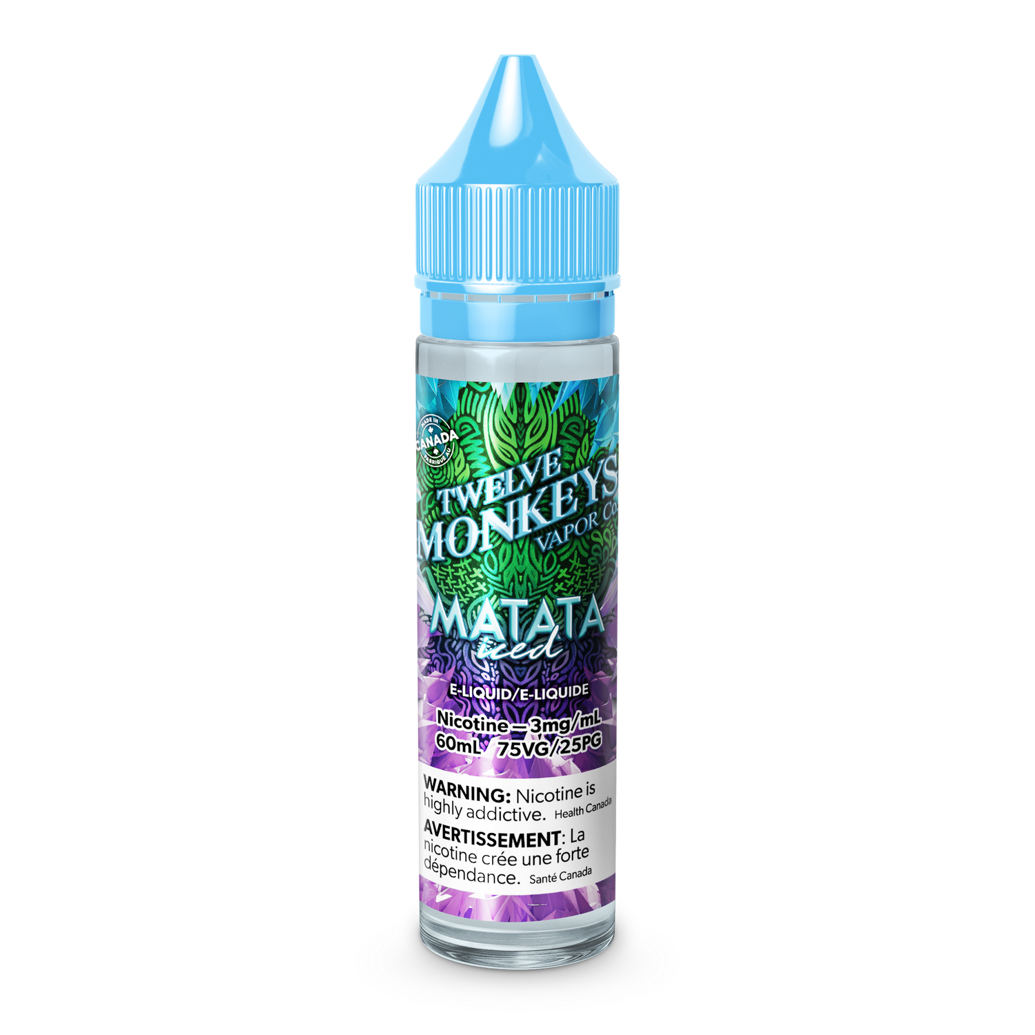 Matata Iced 60ml, Nicotine Strength: 3mg