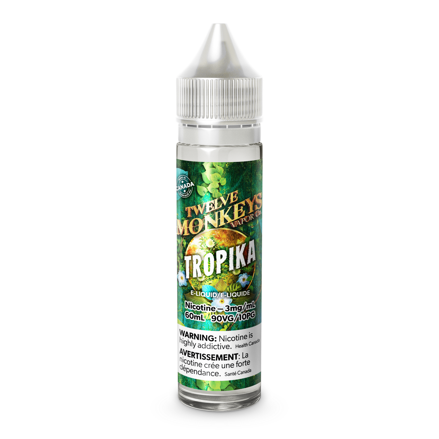 Tropika 60ml, Nicotine Strength: 3mg