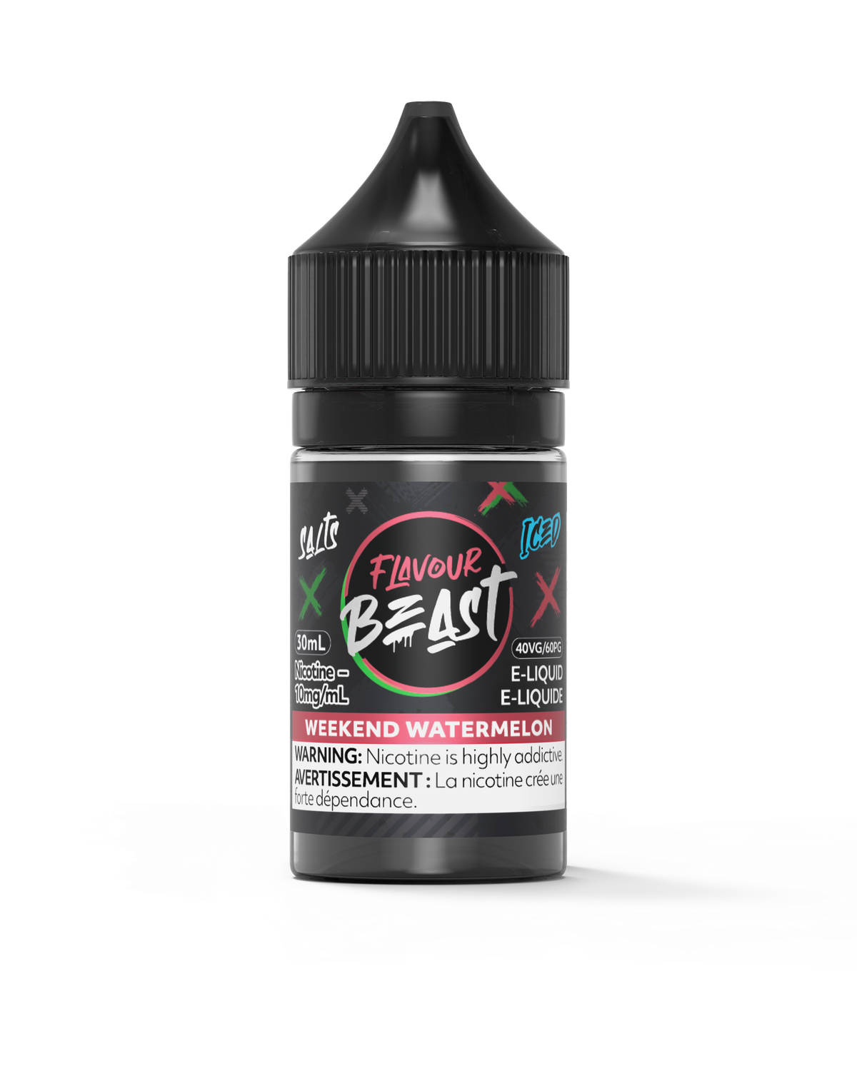 Weekend Watermelon Iced Salts 30ml