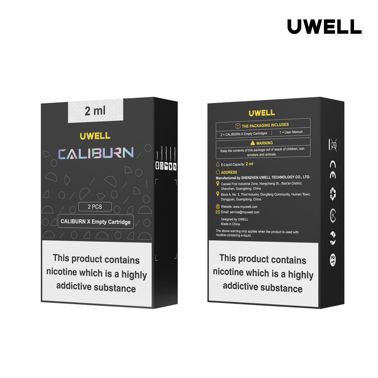 Caliburn X Pods (2 Pack)