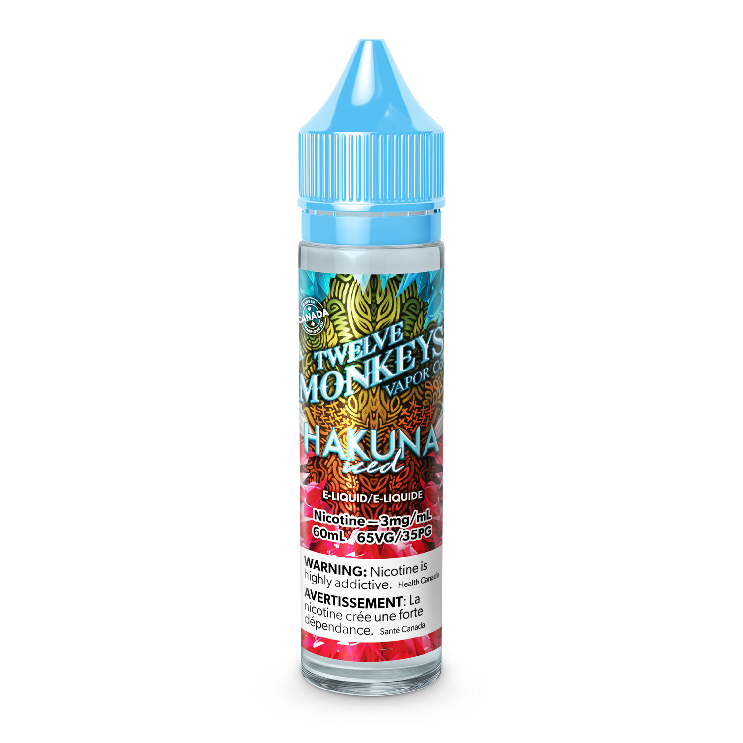 Hakuna Iced 60ml, Nicotine Strength: 3mg