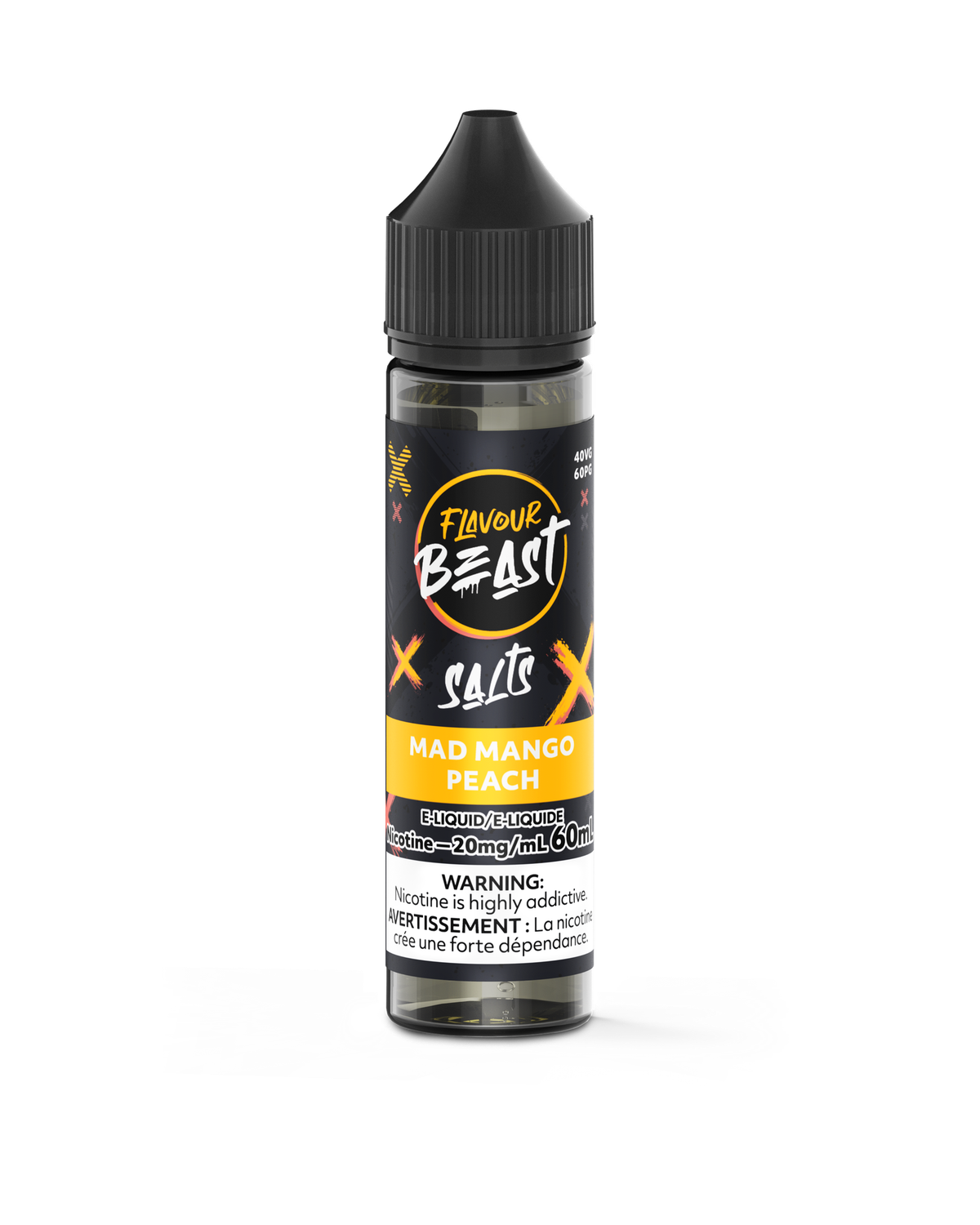Mad Mango Peach Salts 60ml