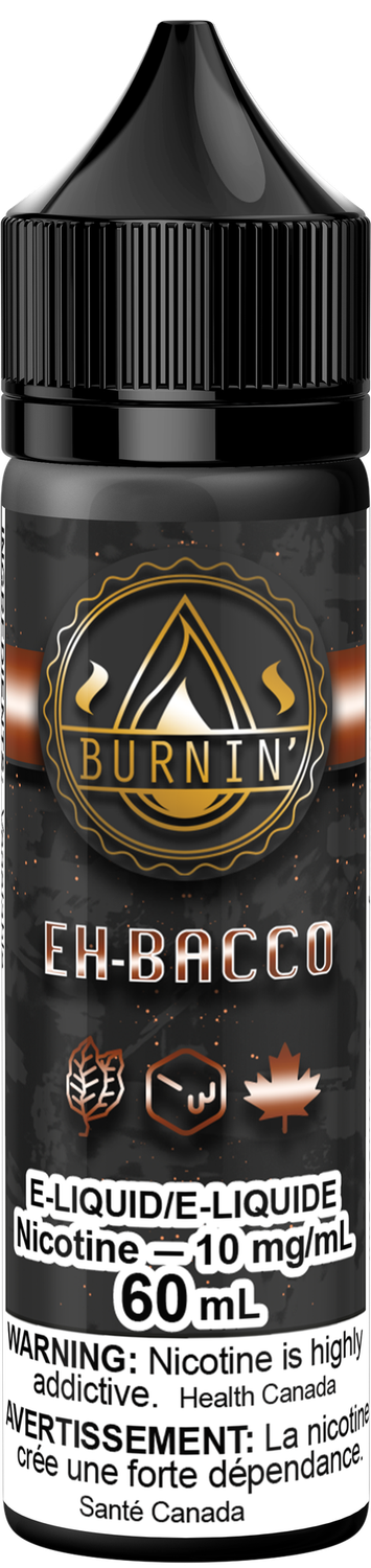 Eh Bacco Salts 60ml, Nicotine Strength: 10mg