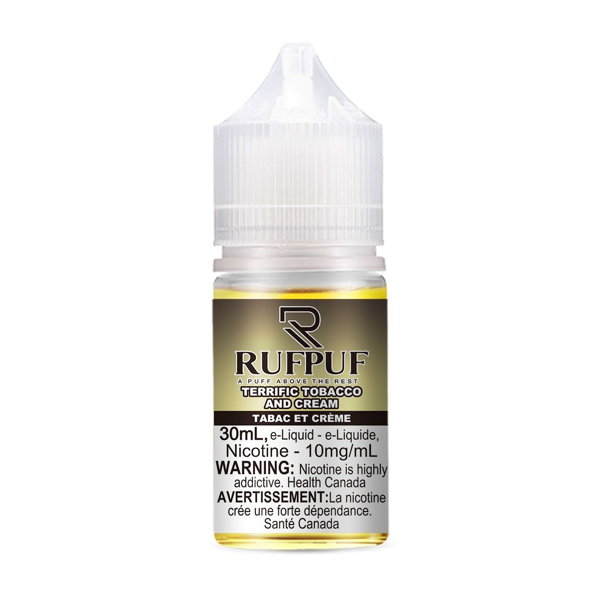 Terrific Tobacco And Cream RP Salts 30ml (Discontinued), Nicotine Strength: 10mg