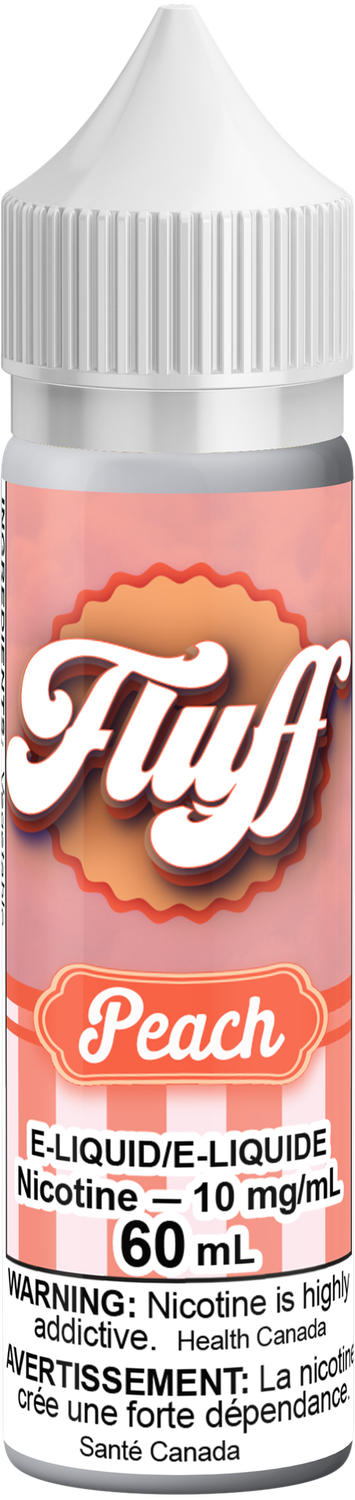 Peach Fluff Salts 60ml, Nicotine Strength: 10mg