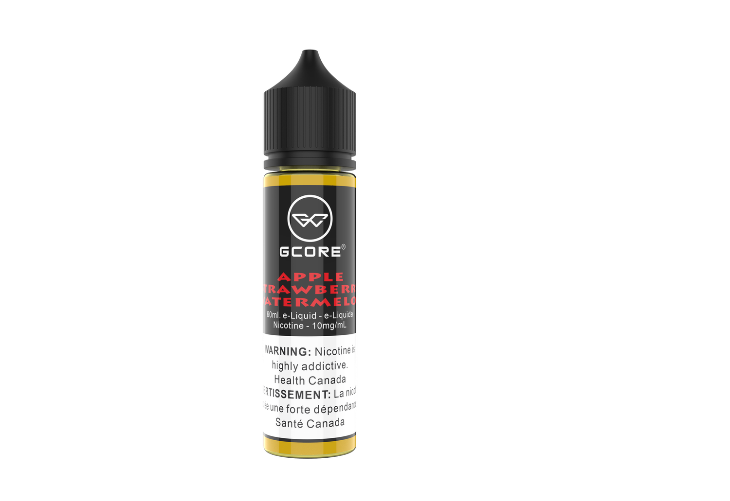 Apple Strawberry Watermelon GC Salts 60ml, Nicotine Strength: 10mg