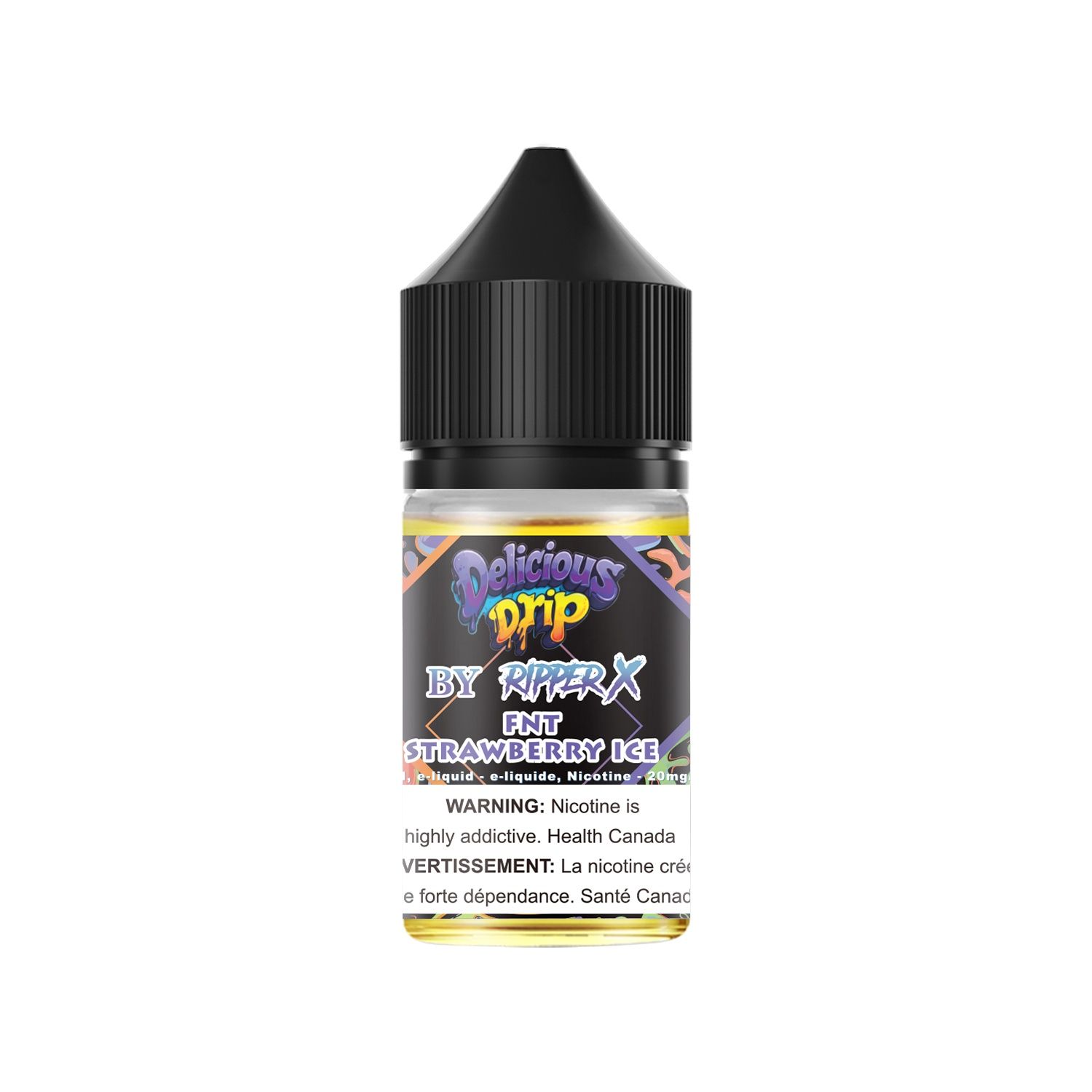 FNT Strawberry Ice DD Salts 30ml, Nicotine Strength: 20mg