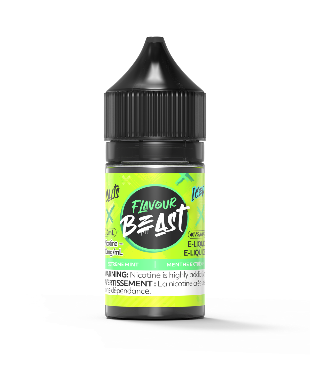Extreme Mint Iced Salts 30ml, Nicotine Strength: 10mg