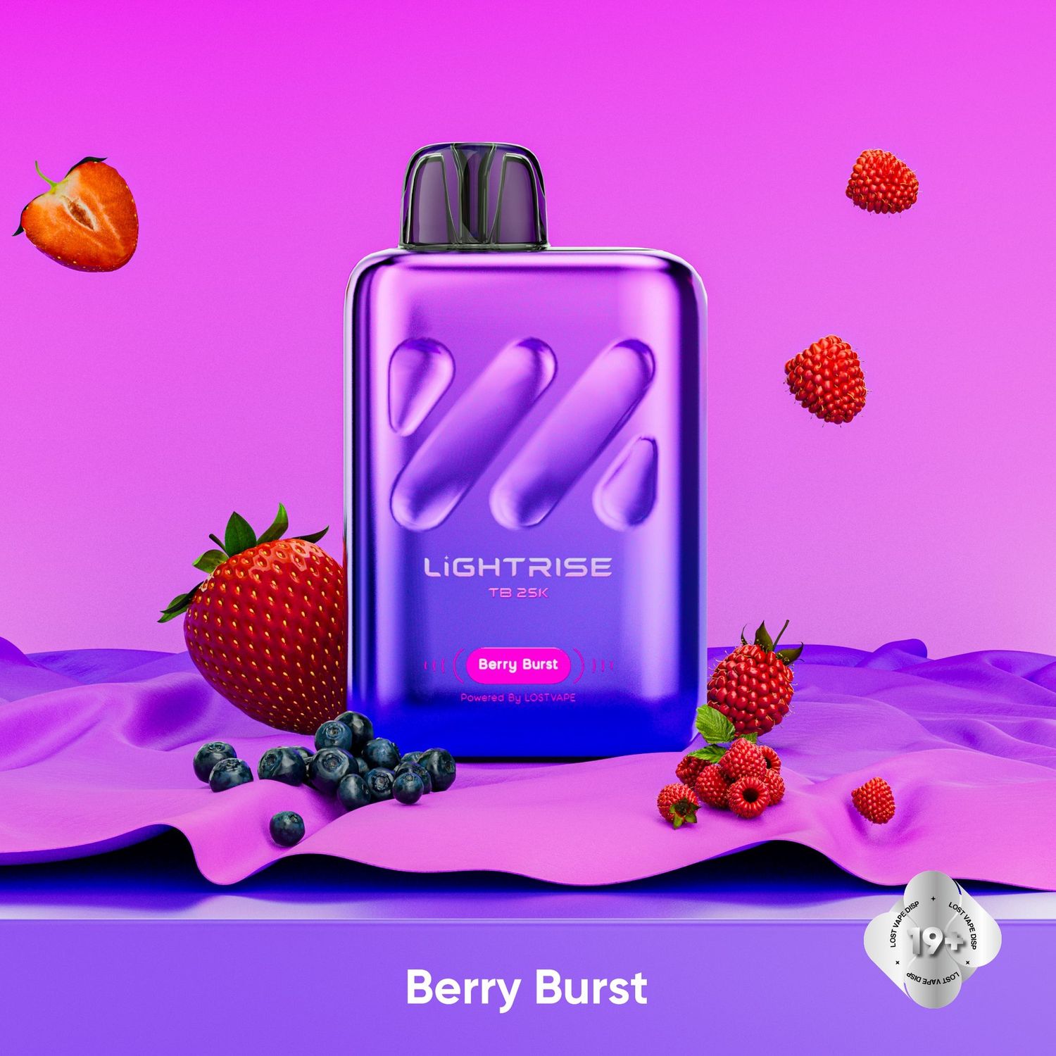 Lightrise TB 25K (Discontinued), Flavour: Berry Burst