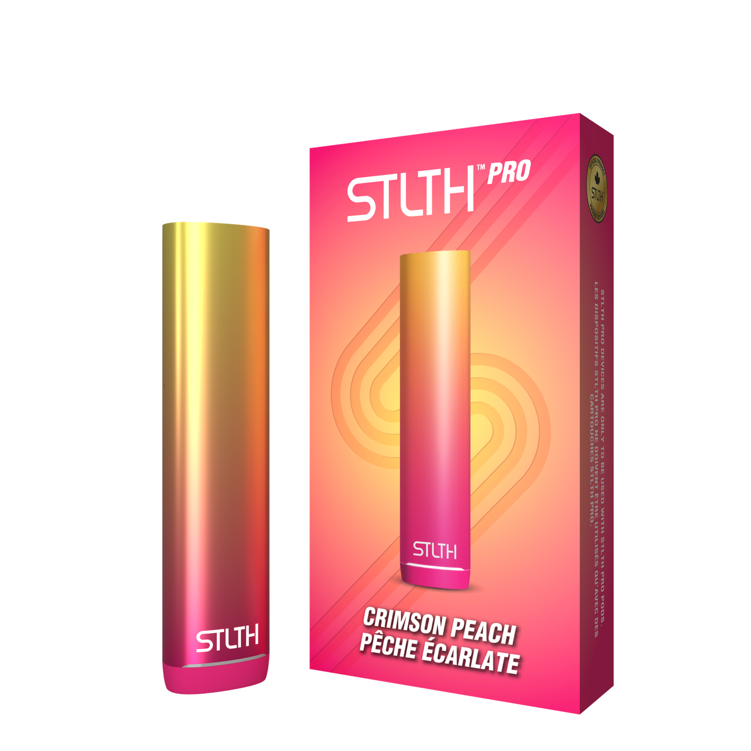 STLTH Pro Device, Colour: Crimson Peach