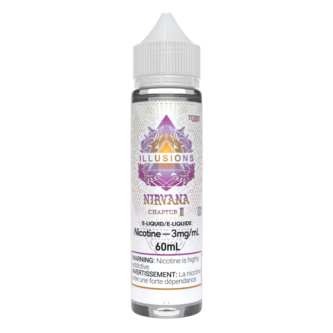 Nirvana 60ml, Nicotine Strength: 3mg