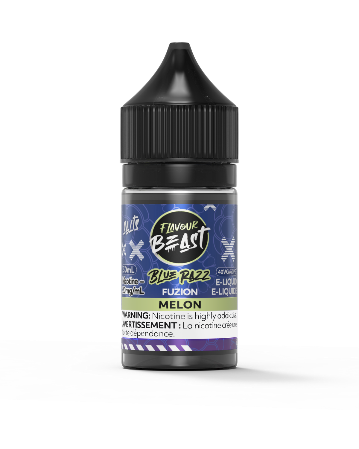 Blue Razz Fuzion Melon Salts 30ml