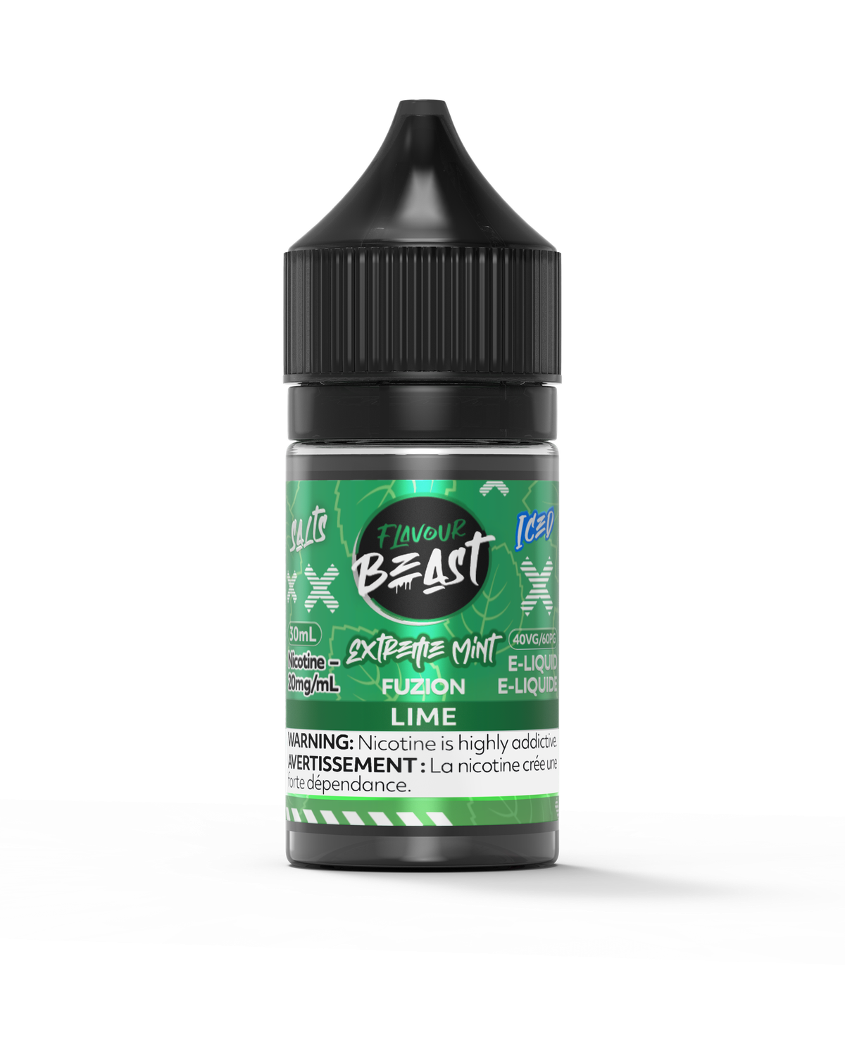 Extreme Mint Fuzion Lime Salts 30ml