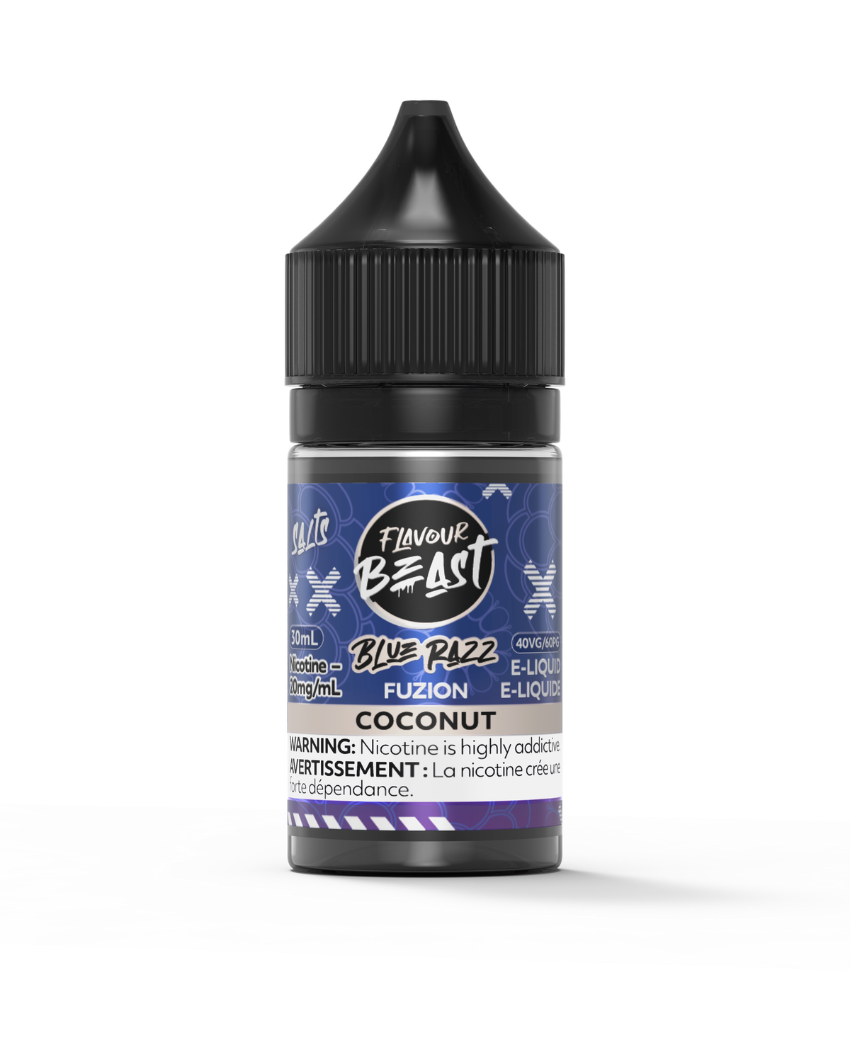 Blue Razz Fuzion Coconut Salts 30ml