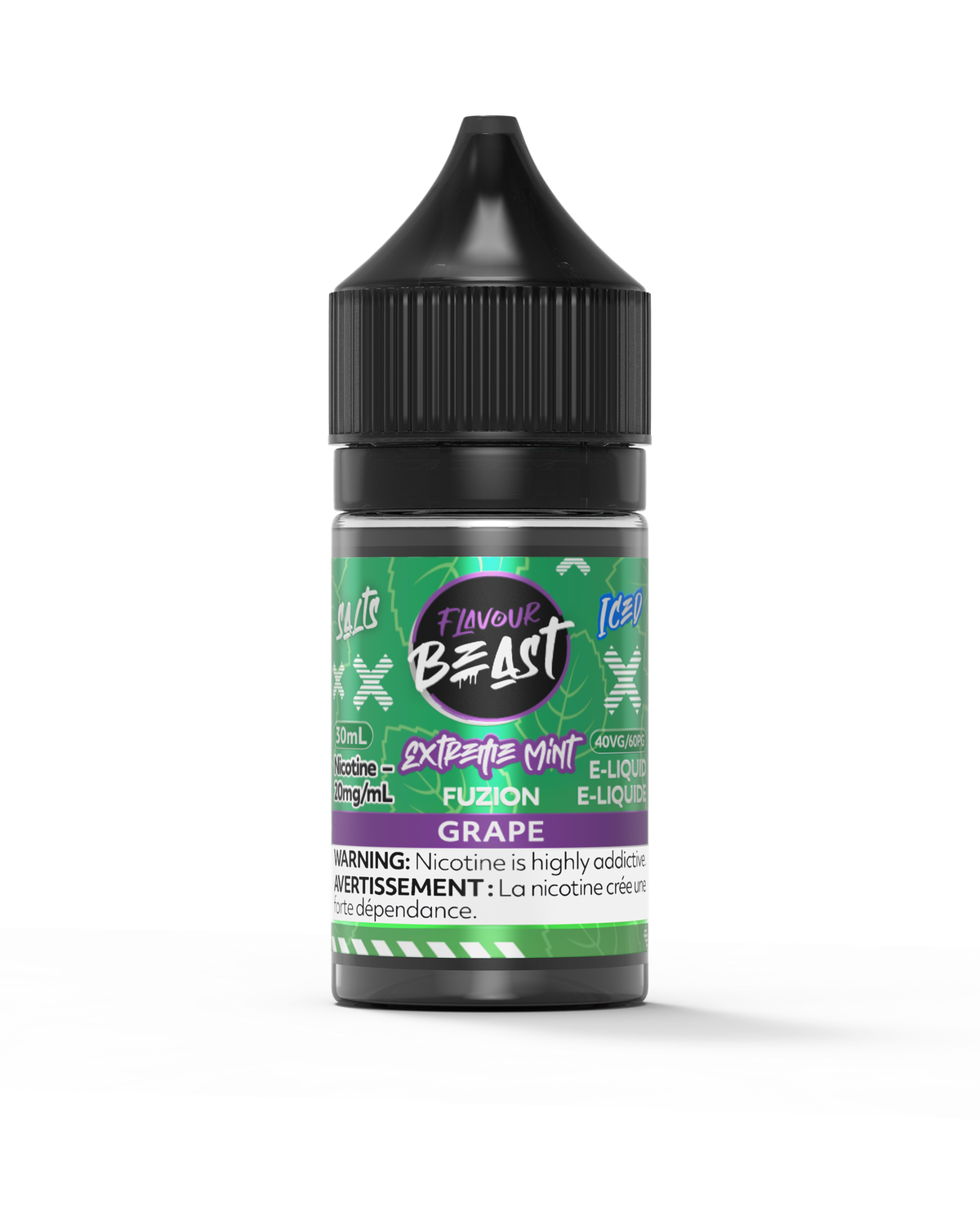Extreme Mint Fuzion Grape Salts 30ml