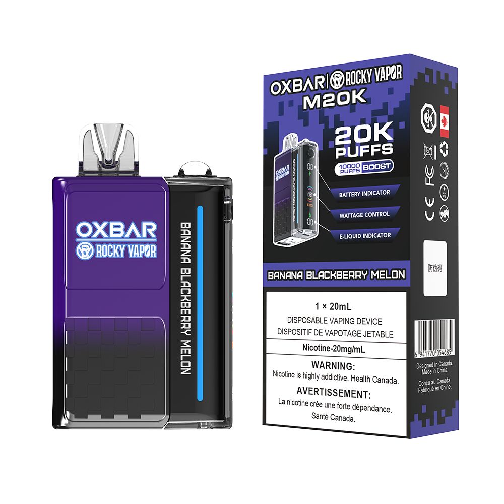 M20K, Flavour: Banana Blackberry Melon