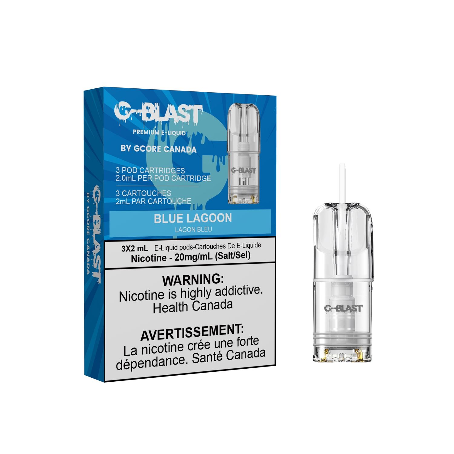 GCore Pods (Discontinued), Flavour: Blue Lagoon