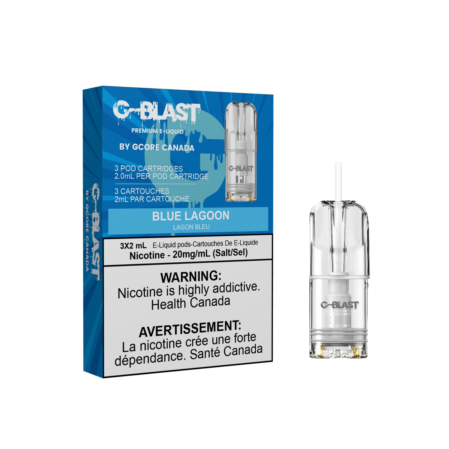 GCore Pods (Discontinued), Flavour: Blue Lagoon