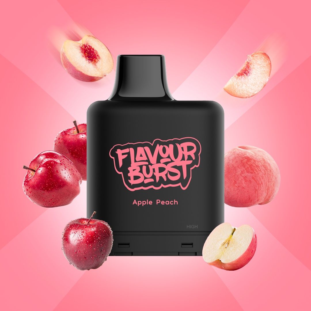 Burst X Pods (Discontinued), Flavour: Apple Peach