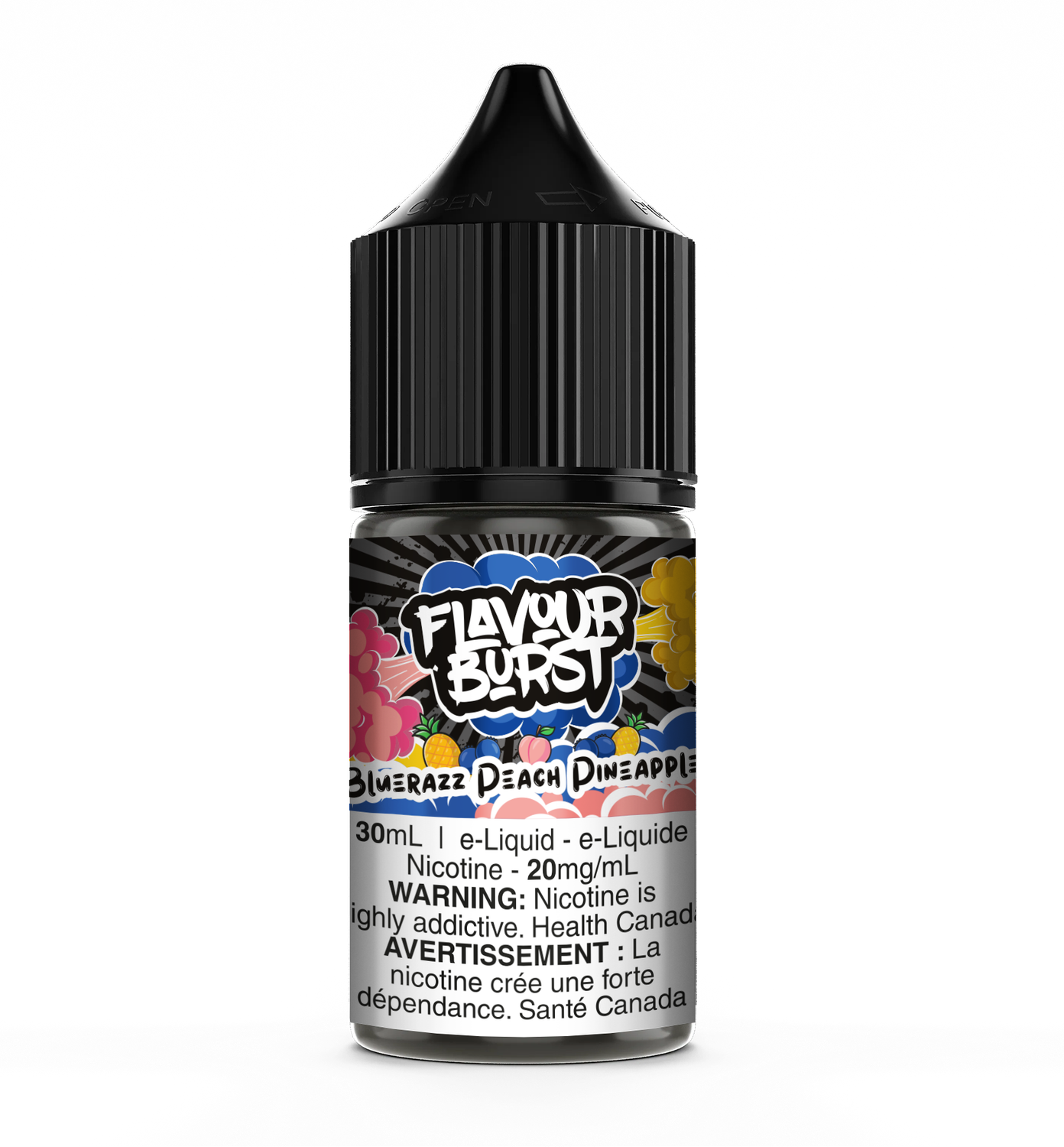 Bluerazz Peach Pineapple FLB Salts 30ml