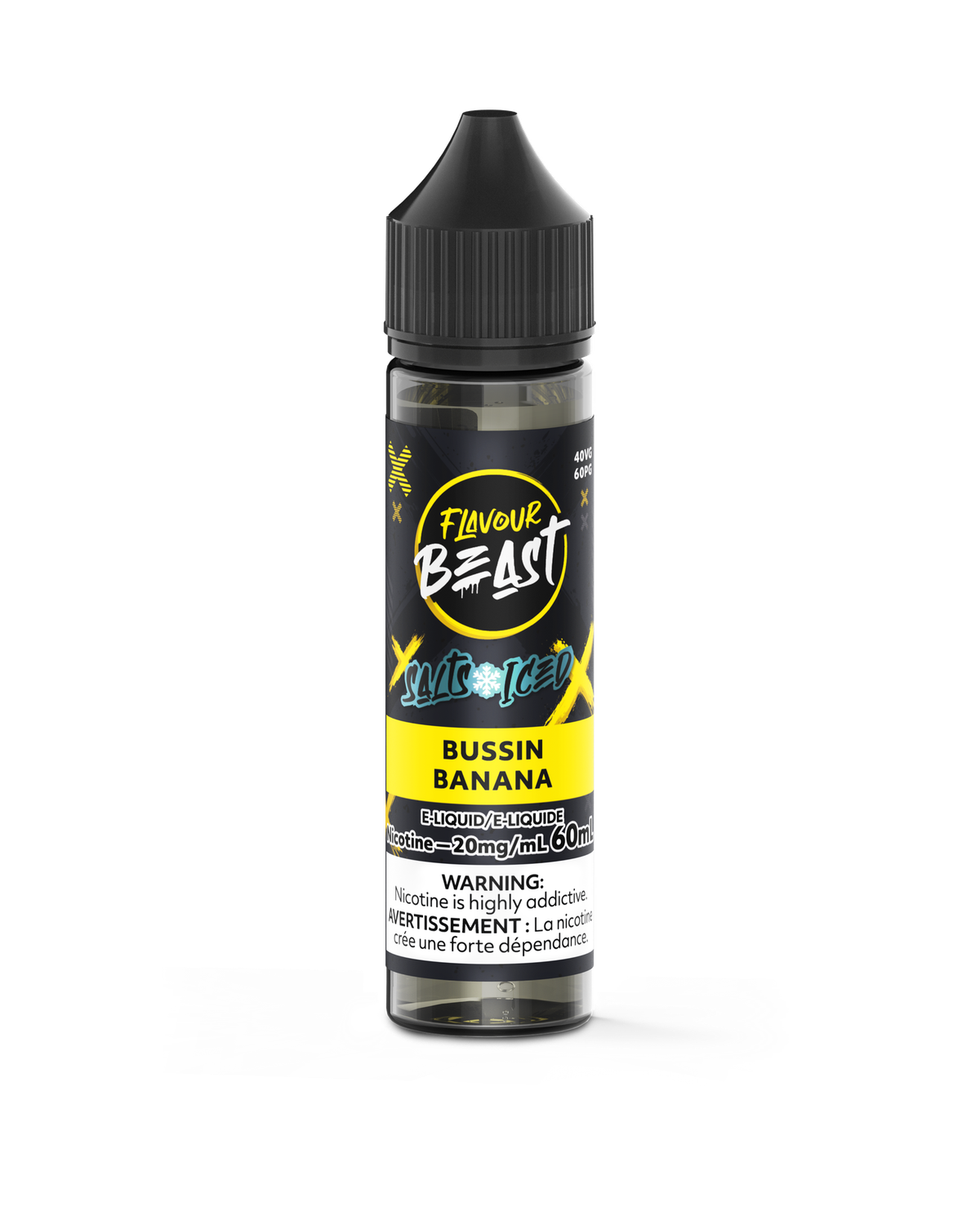 Bussin' Banana Iced Salts 60ml