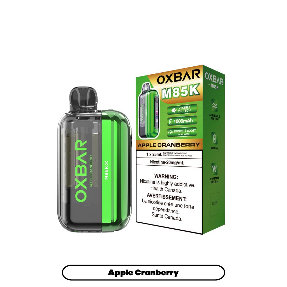 Oxbar M85K (Discontinued), Flavour: Apple Cranberry