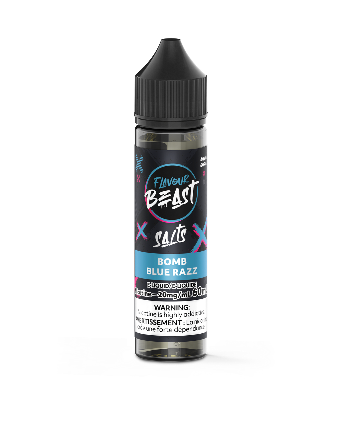 Bomb Blue Razz Salts 60ml