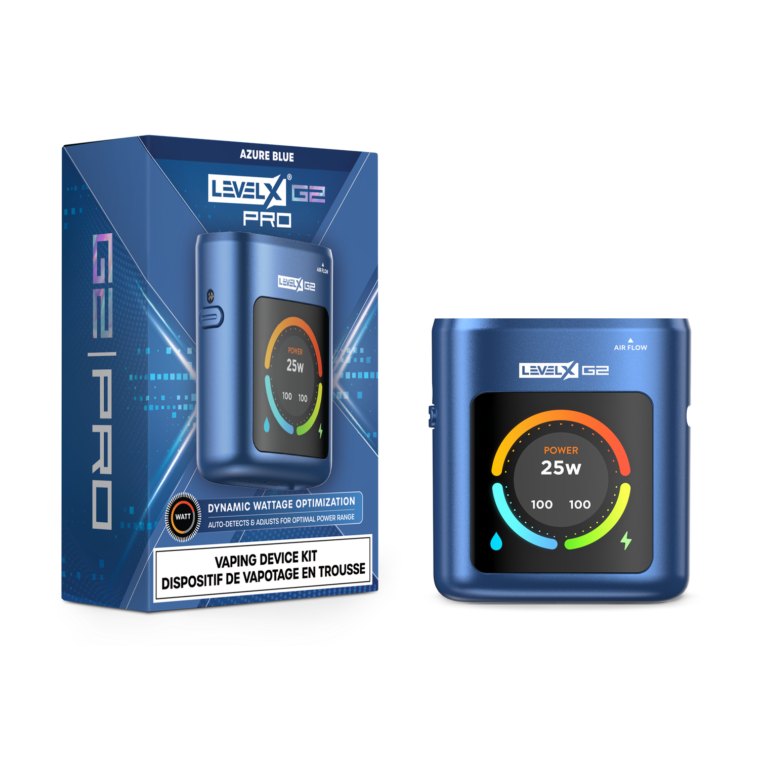 Level X Boost G2 Pro 1000 Device, Colour: Azure Blue
