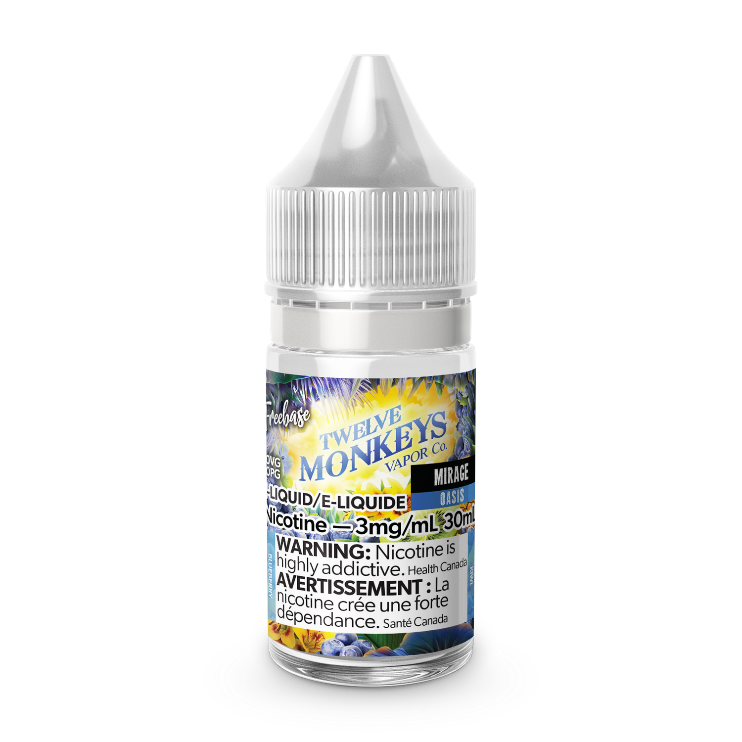 Mirage 30ml, Nicotine Strength: 3mg