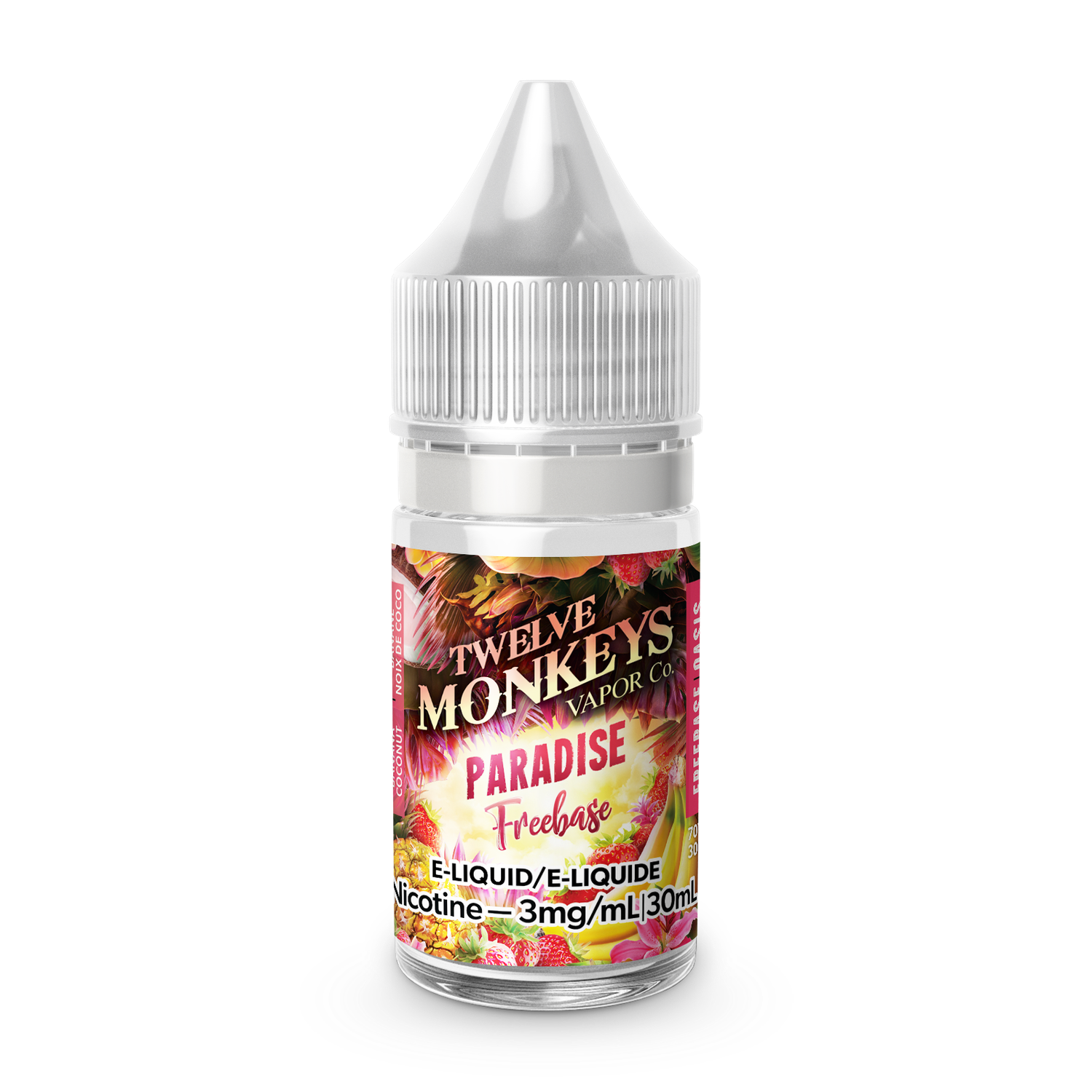 Paradise 30ml (Discontinued), Nicotine Strength: 3mg