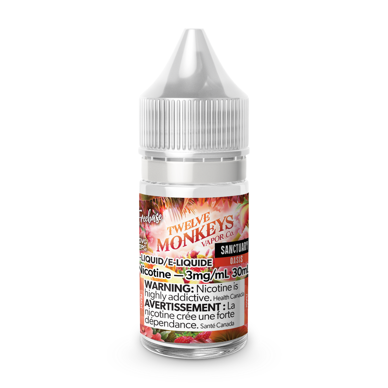 Sanctuary 30ml, Nicotine Strength: 3mg
