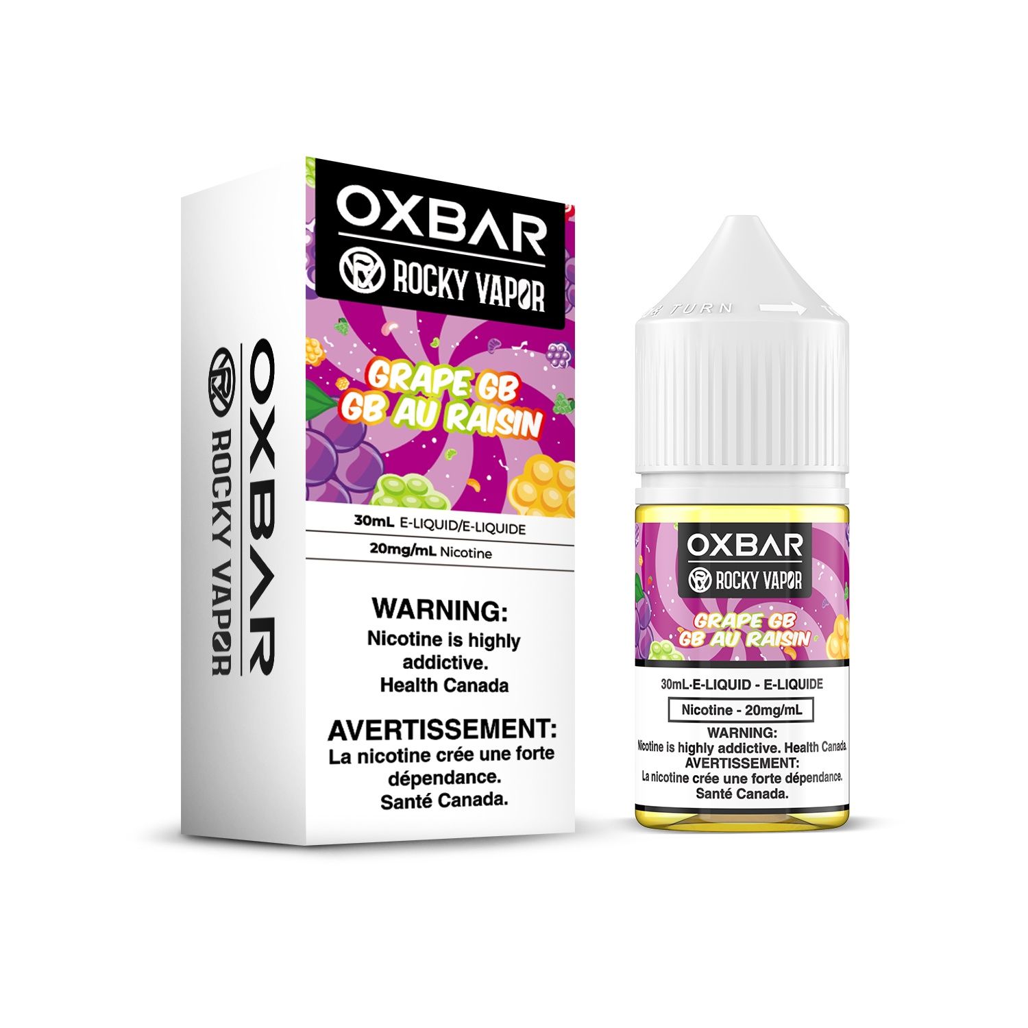 Grape GB OB Salts 30ml (Discontinued)