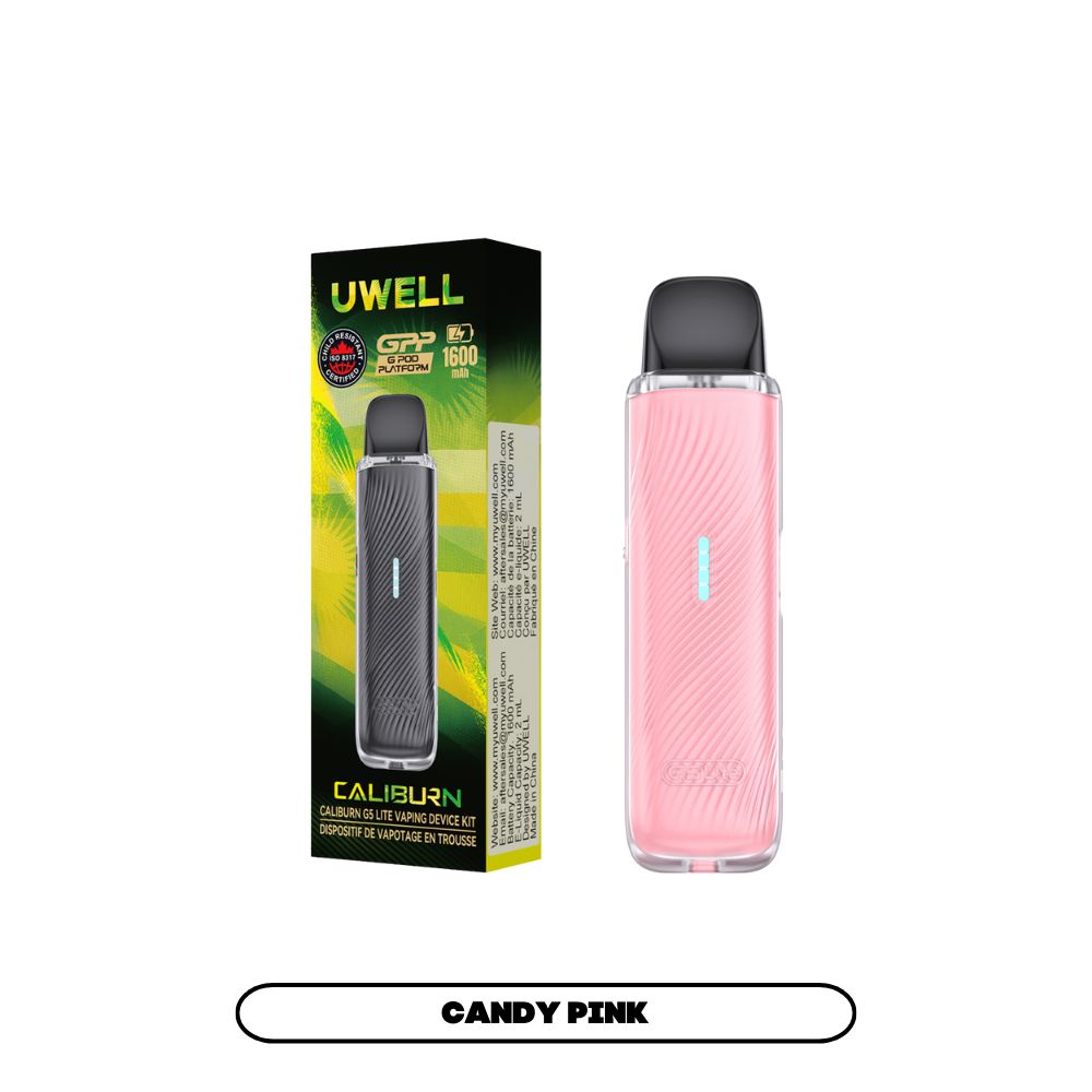 Caliburn G5 Lite Starter Kit, Colour: Candy Pink