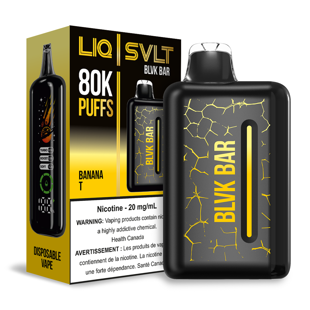 BLVK BAR, Flavour: Banana T