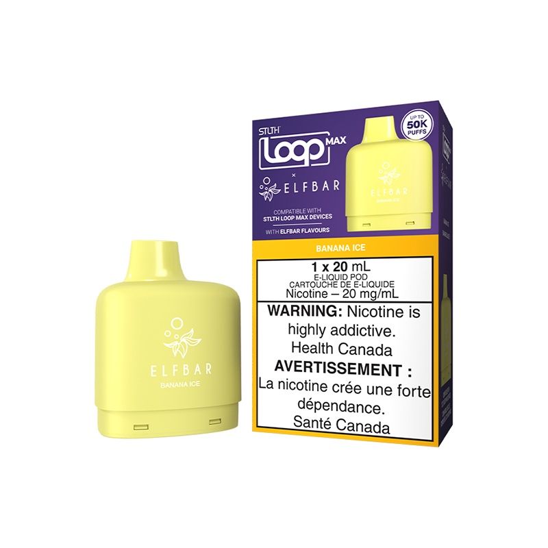 STLTH Loop Max X Elfbar Pods, Flavour: Banana Ice