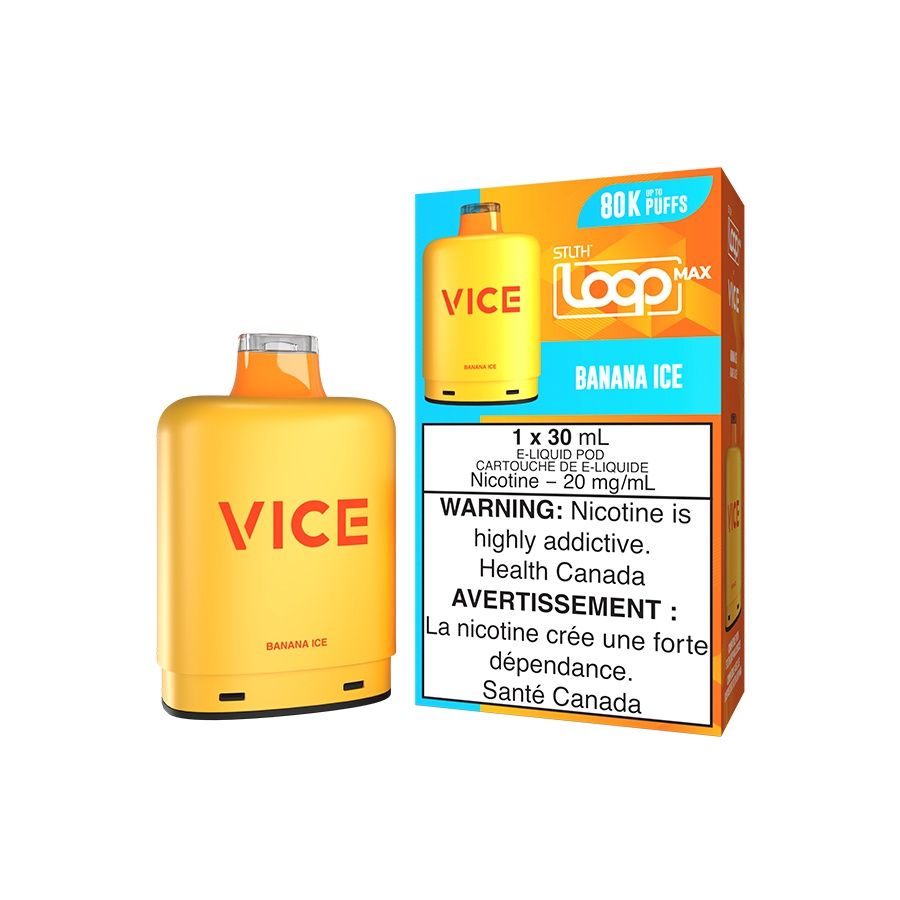 STLTH Loop Max X Vice Pods, Flavour: Banana Ice