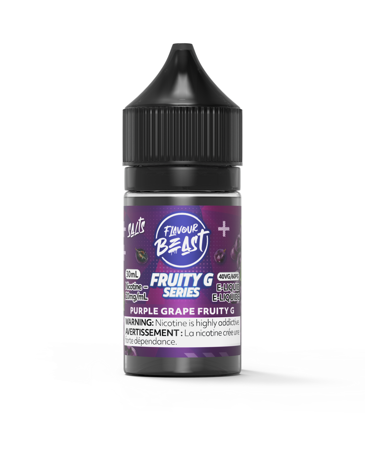 Purple Grape Fruity G Salts 30ml