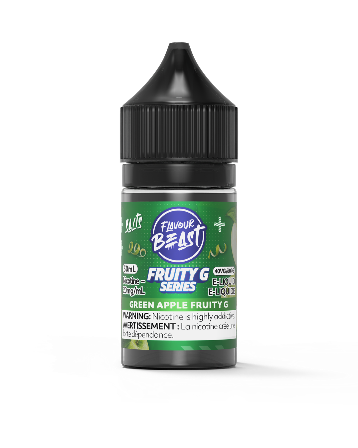 Green Apple Fruity G Salts 30ml