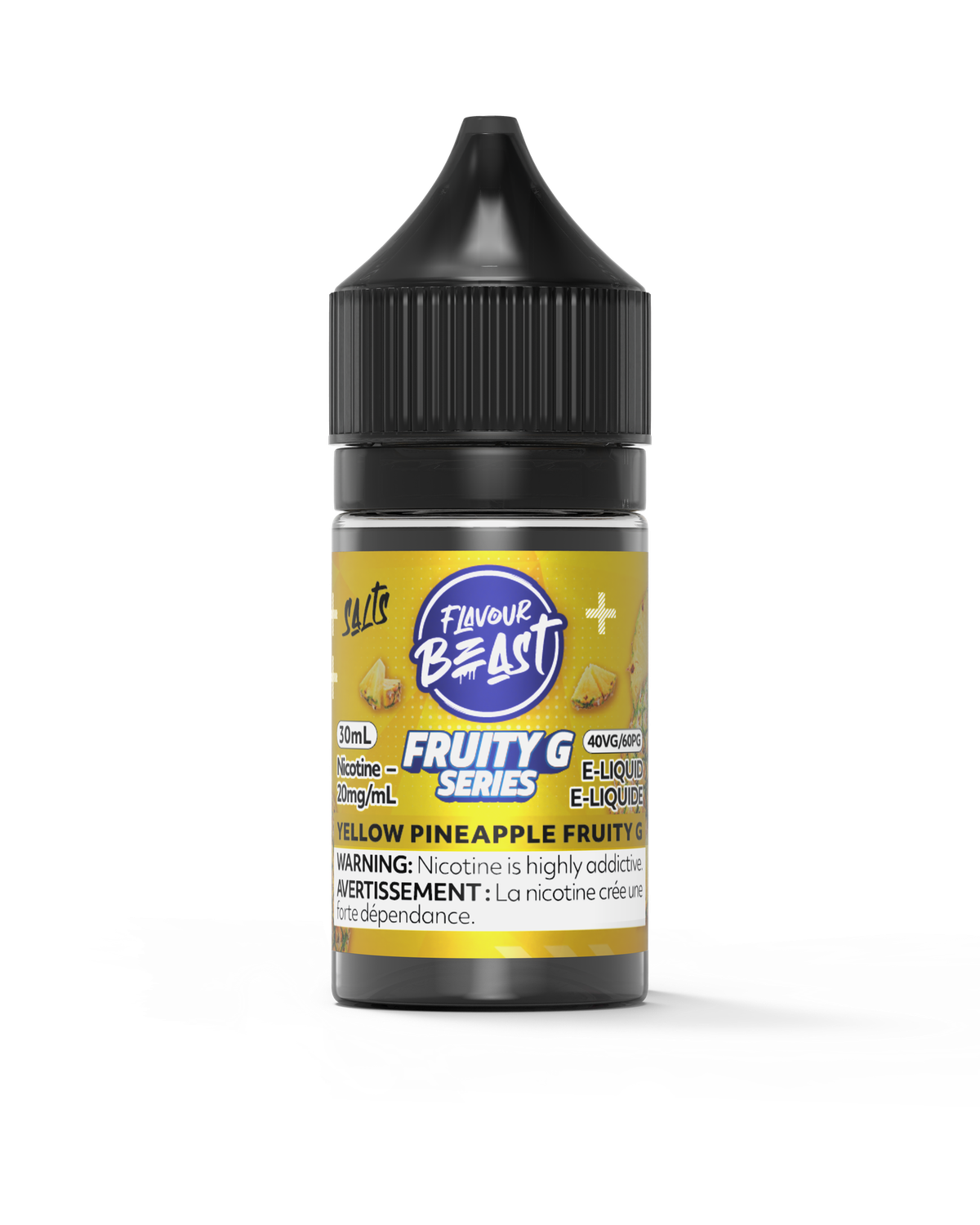 Yellow Pineapple Fruity G Salts 30ml
