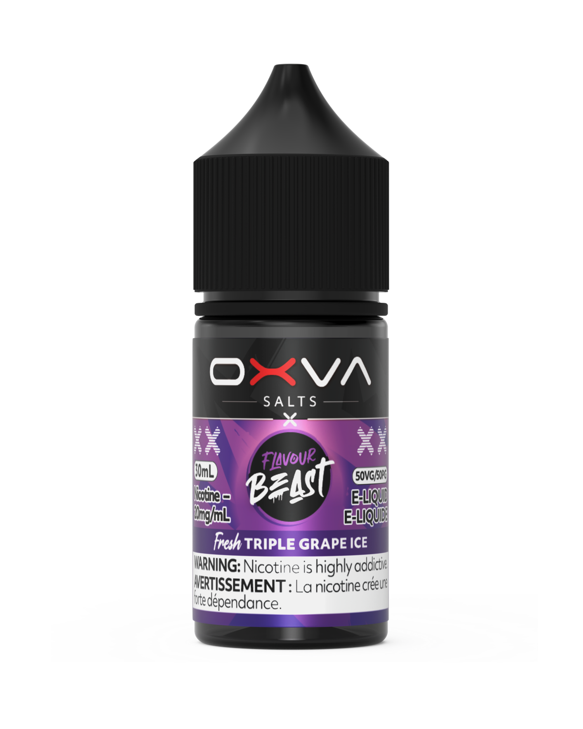 FBOX Triple Grape Ice Salts 30ml, Nicotine Strength: 20mg