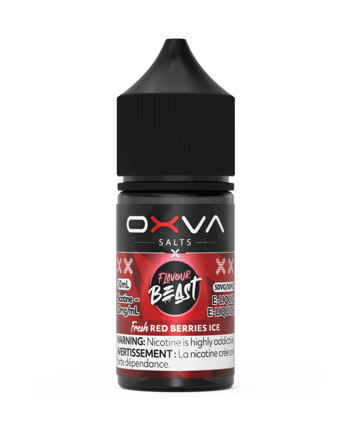 FBOX Red Berries Ice Salts 30ml, Nicotine Strength: 20mg