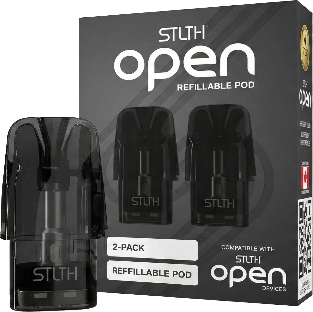 STLTH Open Replacement Pod 2Pk